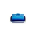 Le Creuset Stoneware Butter Dish, 900 g, 17 x 12.5 x 9 cm, Azure, 80837172200003