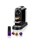 Nespresso Citiz Automatic Pod Coffee Machine for Espresso, Lungo by Magimix in Black