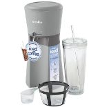 Breville Iced Coffee Maker | Single Serve Iced Coffee Machine Plus Coffee Cup with Straw | Ready...