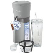 Breville Iced Coffee Maker | Single Serve Iced Coffee Machine Plus Coffee Cup with Straw | Ready...