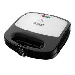 Russell Hobbs 3-in1 Toastie/Panini & Waffle Maker, 3 Sets of Non-Stick Dishwasher Safe Removable...