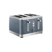 Russell Hobbs Inspire 4 Slice Toaster (Extra wide slots, High lift feature, 6 Browning levels, Fr...