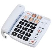 SWISSVOICE Xtra 1110 - Big Button Phone for Elderly - Phones for Hard of Hearing - Dementia Aid B...