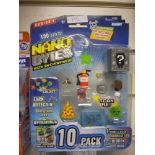 50Sets Nano Toy Micro 10 Pack Collectors Set, Brand New Sealed, Super Collectables RRP £14.99 A...