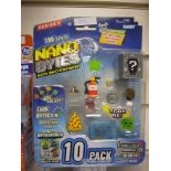 10 Sets Nano Toy Micro 10 Pack Collectors Set, Brand New Sealed, Super Collectables RRP £14.99...