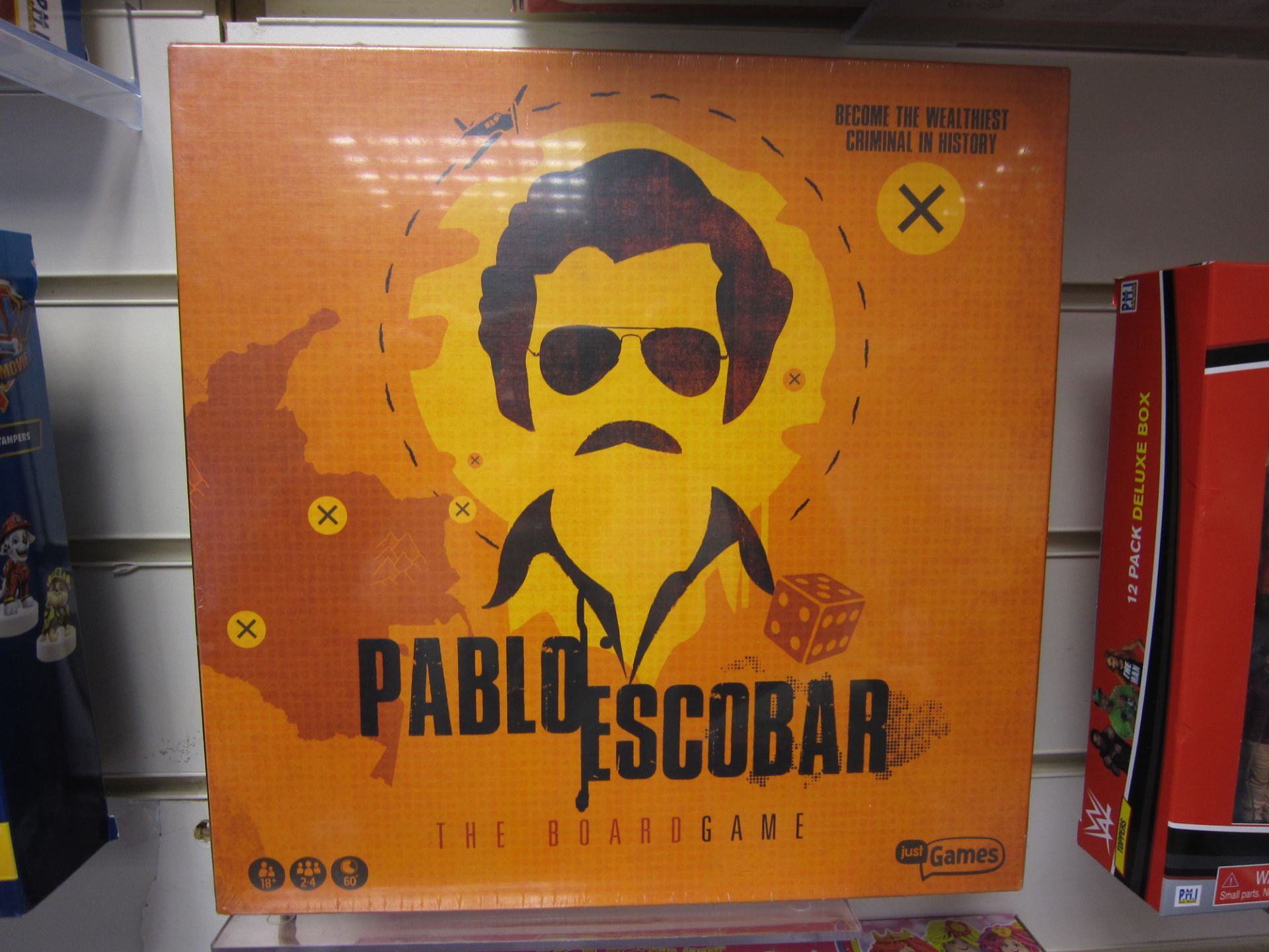 50Pcs Brand New Sealed Pablo Escobar Licensed Board Game, Original RRP £19.99 - 50Pcs In Lot