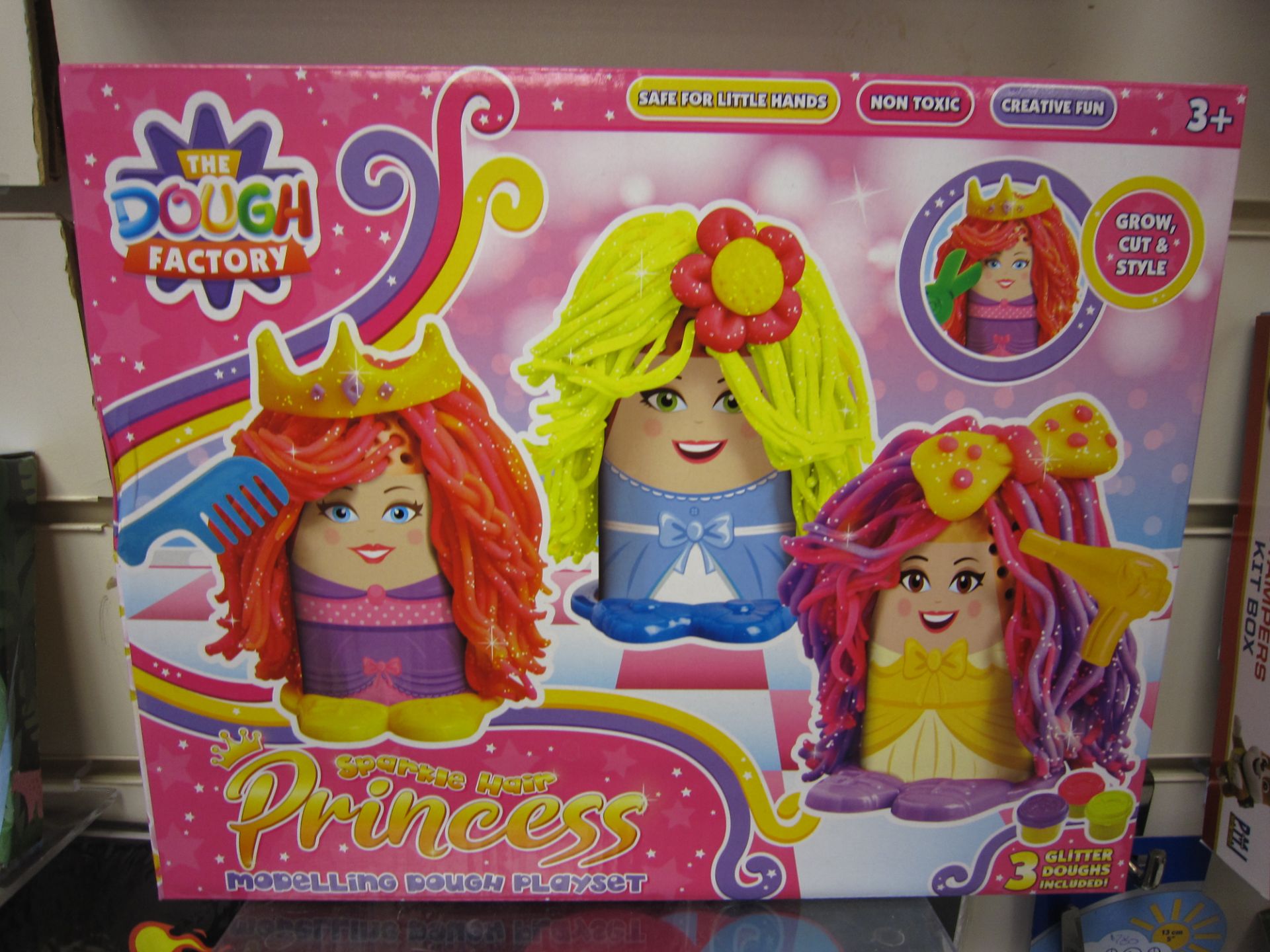 50Pcs Brand New Sealed Princess Dough Set With Characters and Tools and Dough Inside - - 50Pcs In...