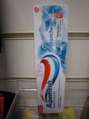 100Pcs Brand New Aquafresh Toothpaste - New and Sealed