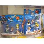100 Assorted Paw Patrol Stampers / Toppers Sets All Brand New Sealed, Assorted Varieties All Br...