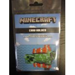 100Pcs Minecraft Card Holder - Brand New Sealed Official Licensed Product -