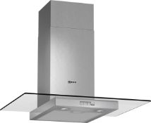 Brand New Boxed NEFF D87ER22N0B Chimney Cooker Hood - Stainless Steel RRP £399