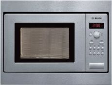 Ex-Display Brand New Boxed Bosch HMT75M551B Built In Microwave Oven-Stainless Steel RRP £329