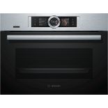 Ex-Display Brand New Boxed Bosch CSG656BS7B Black Built-In Compact Single Oven RRP £999