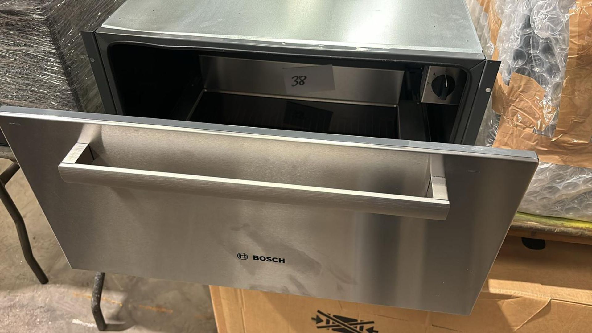 Ex-Display Brand New Boxed Bosch HSC290650B Built-in warming drawer Stainless steel RRP £999 - Image 7 of 7