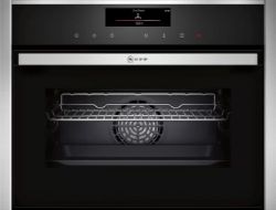 Ex-Display Neff C18FT56H0B FullSteam Integrated Compact Steam Oven Stainless Steel RRP £1329