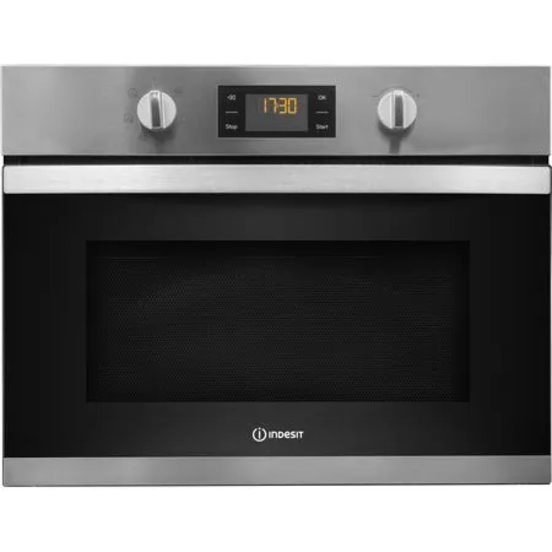 Brand New Boxed Indesit Built-In Microwave with Grill - Stainless Steel RRP £500