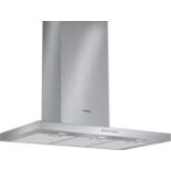 Brand New Boxed Bosch DWB96DM50B Series 4 90cm Chimney Cooker Hood, Brushed Steel RRP £599