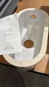 Brand New Boxed Villeroy & Boch 6705 Half Bowl Sink White Waste included RRP £499