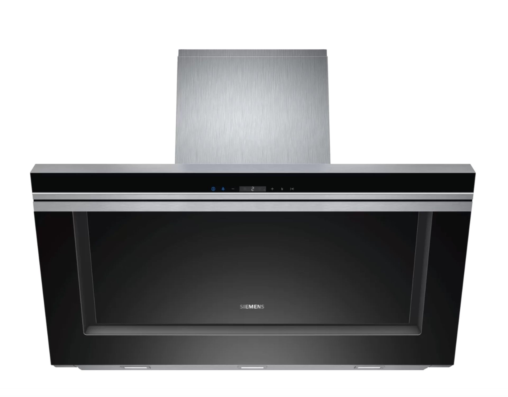 Brand New Boxed IQ700 - LC91KB672B Black Angled Chimney Hood by Siemens RRP £1500 - Image 2 of 3