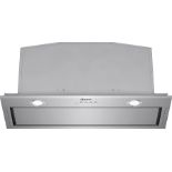 Ex-Display NEFF N50 D57MH56N0B 70 cm Canopy Cooker Hood - Stainless Steel RRP £729