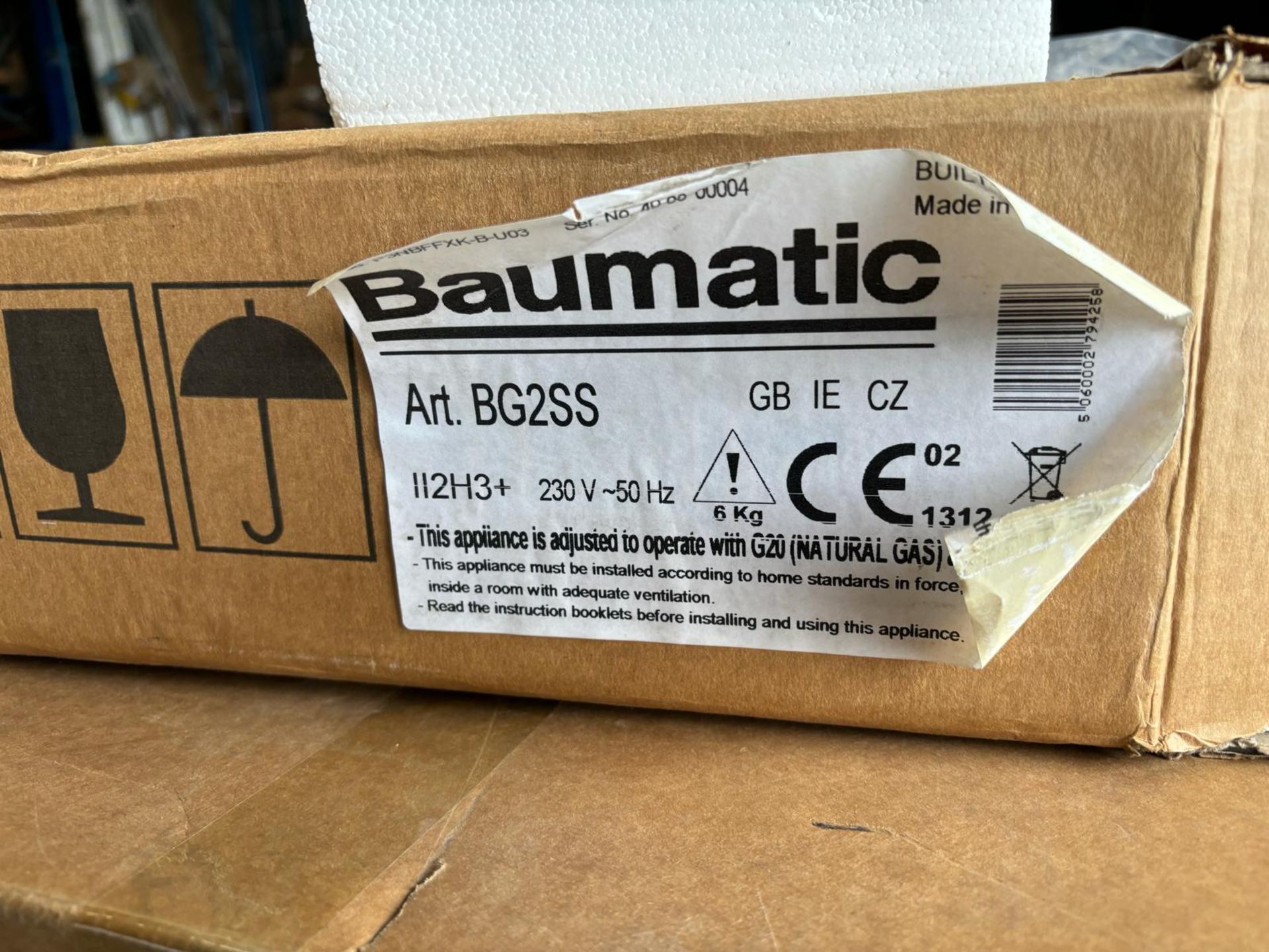 Brand New Boxed Baumatic 2 Ring Gas Hob RRP £279