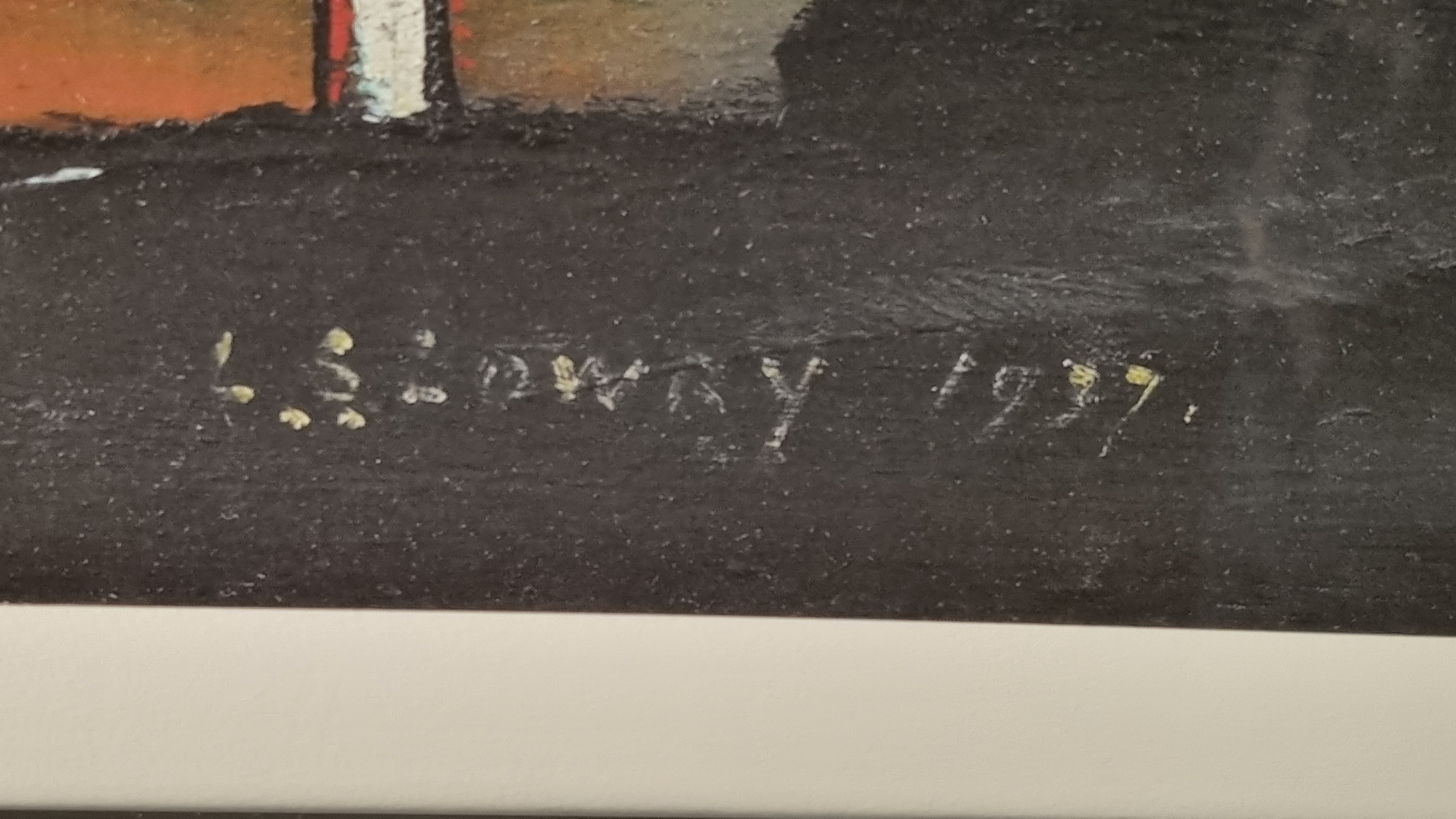 L.S. Lowry Very Rare Limited Edition One from a published Edition of only 35. - Image 5 of 11