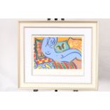 Limited Edition by Gerry Baptist ""Blue Nude""