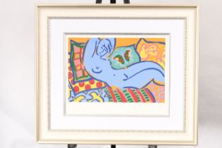 Limited Edition by Gerry Baptist ""Blue Nude""