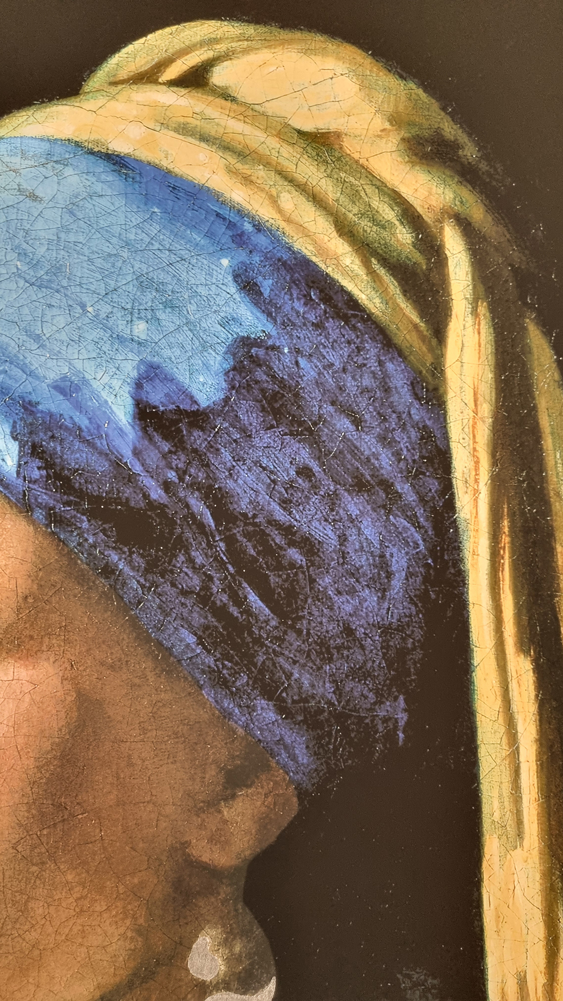 Johannes Vermeer 'Girl with a Pearl Earring' Platinum Leaf Rare Limited Edition - Image 7 of 9