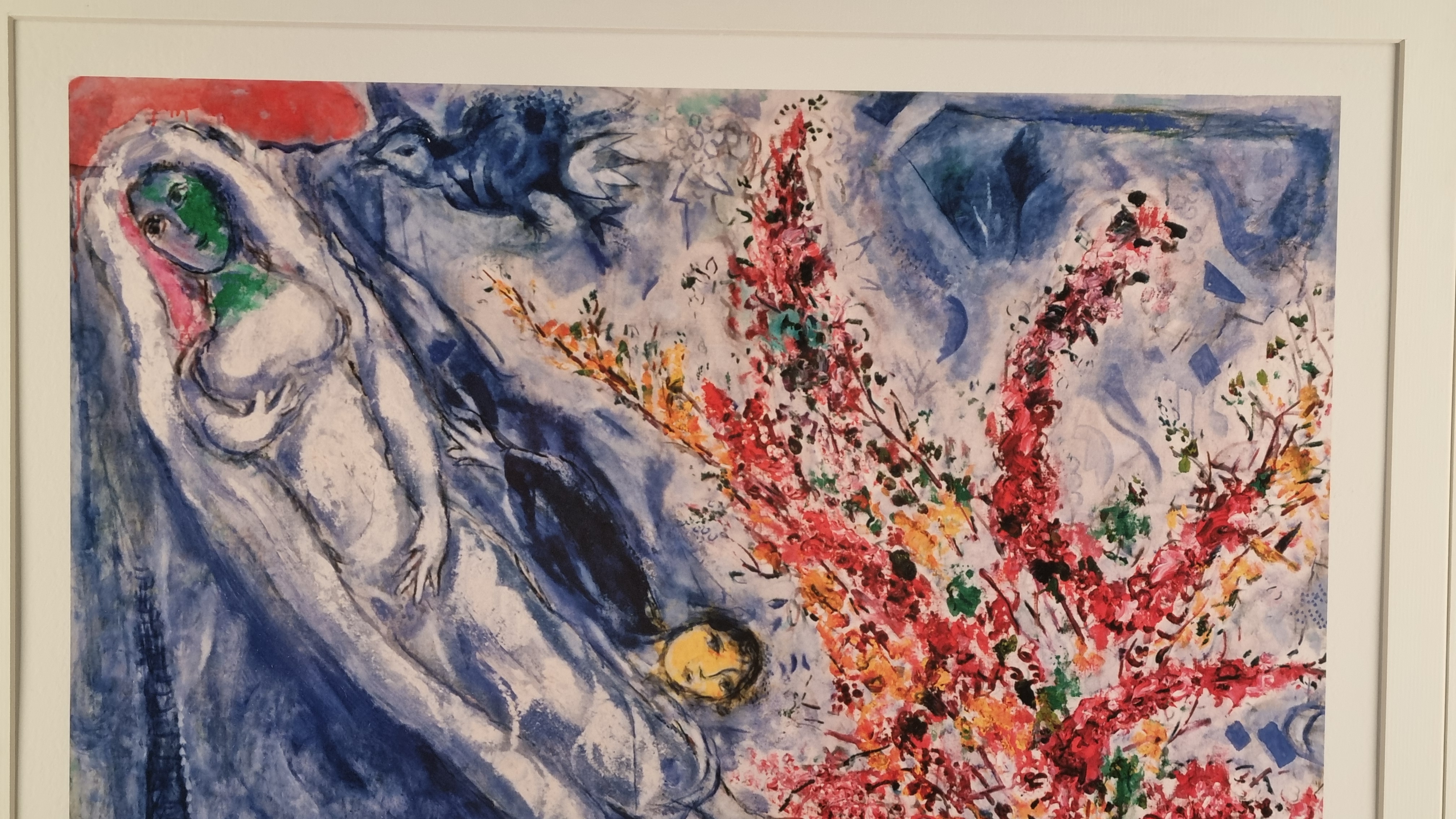 Marc Chagall Limited Edition ""Flowers Over Paris ""One of only 50 - Image 10 of 10