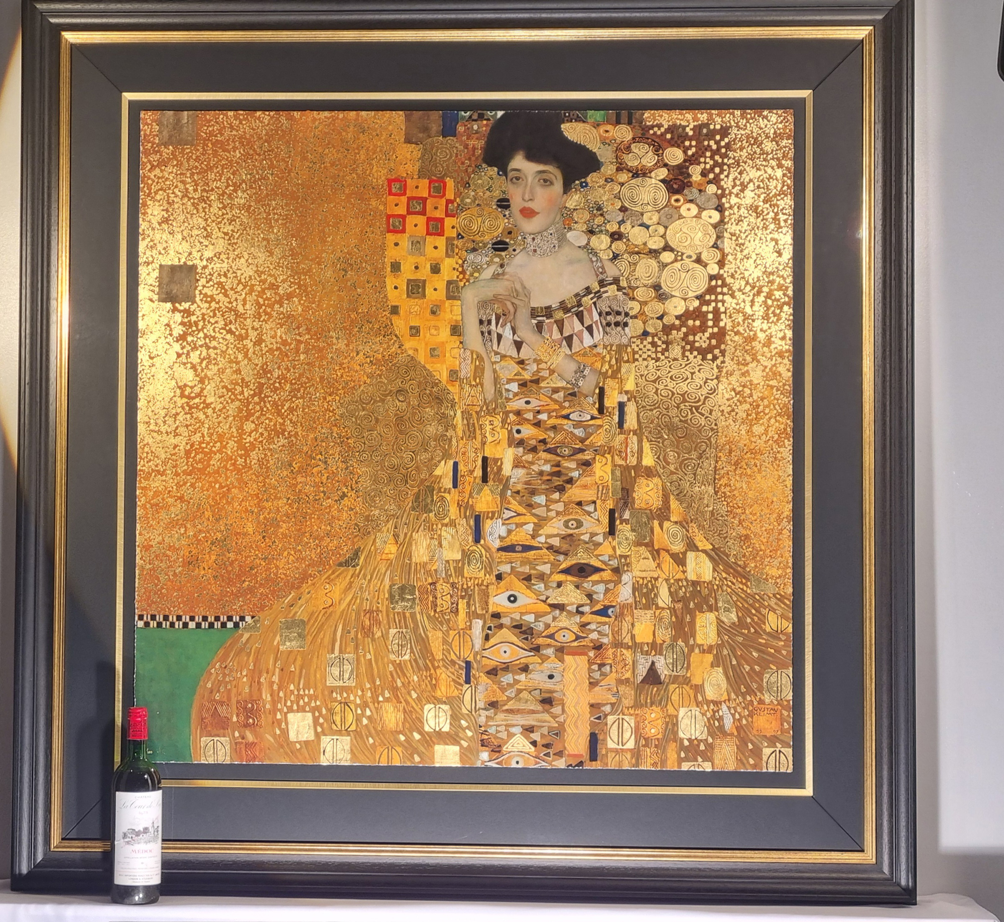 Gustav Klimt 22ct Gold Inlay ""Woman in Gold"" Limited Edition - Image 2 of 19