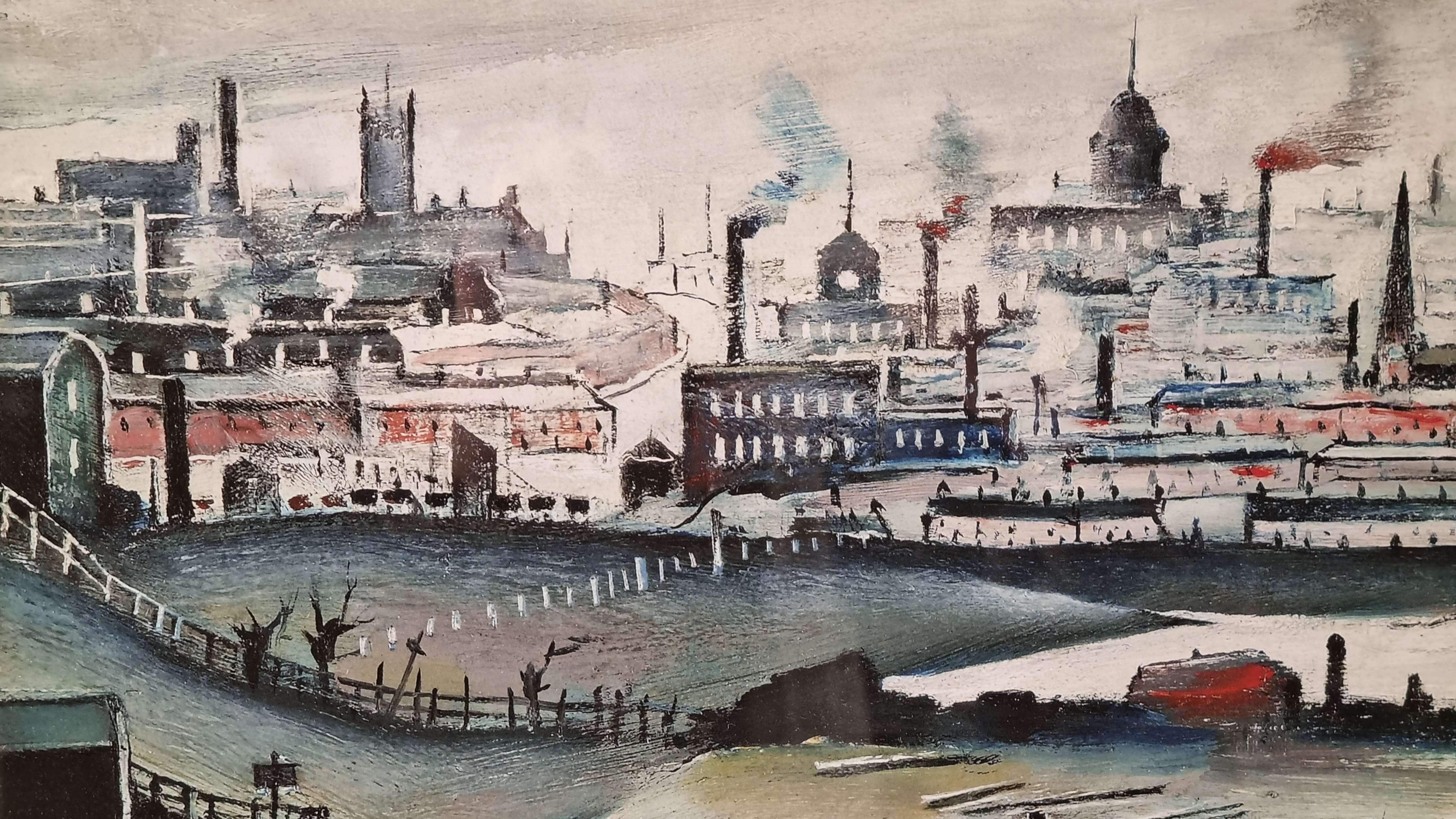 L.S. Lowry Very Rare Limited Edition One from a published Edition of only 35. - Image 9 of 11