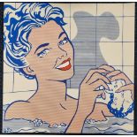Roy Lichtenstein (1923-1997) Woman in bath Silkscreen in colour