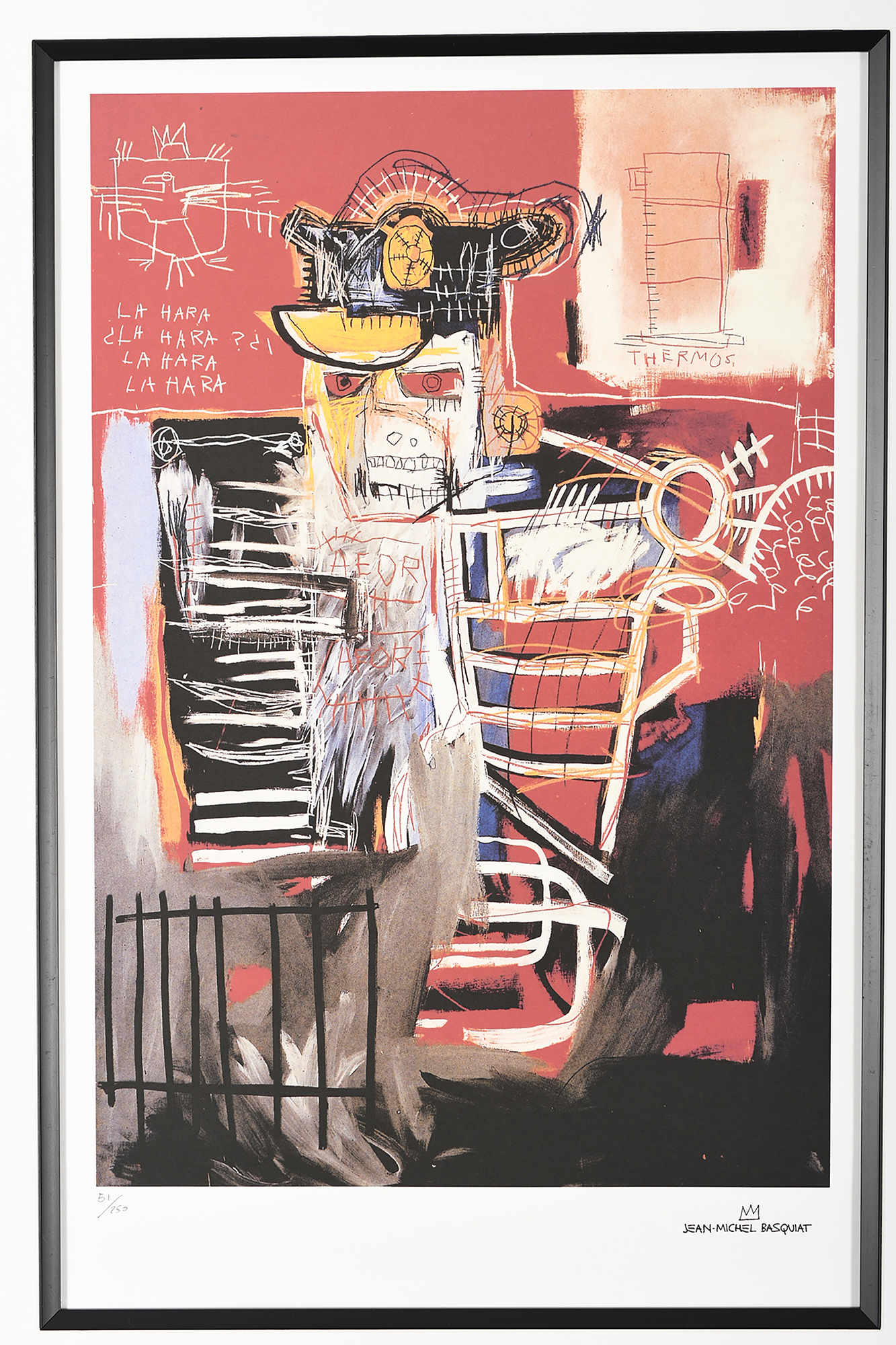 Jean-Michel Basquiat Lithograph Limited Edition - Image 2 of 7