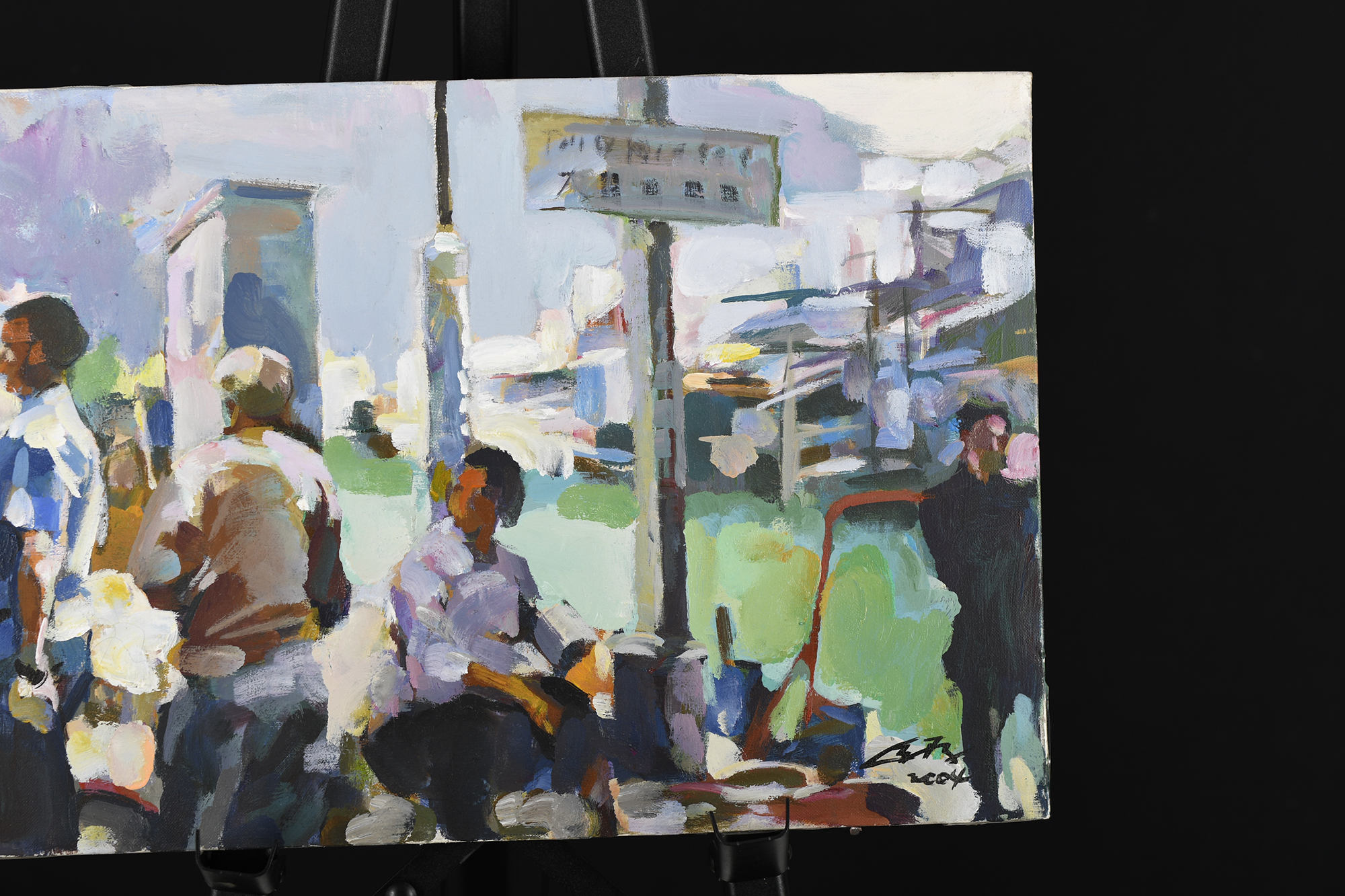 Original Painting by Hong Kong Artist Luk Kwok Yuen. - Image 6 of 6