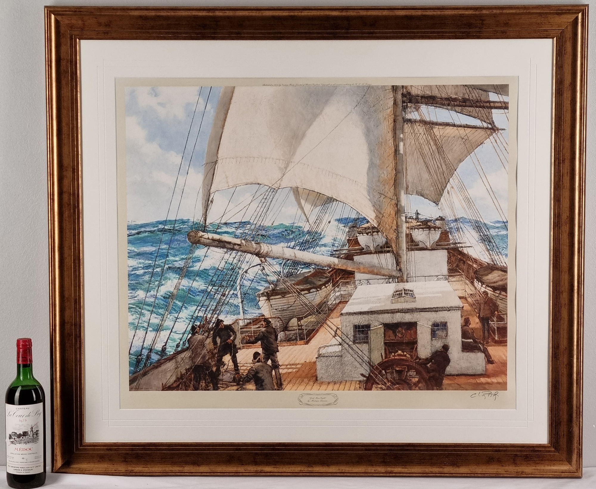 Rare Limited Edition by the Late Montague Dawson - Image 7 of 7
