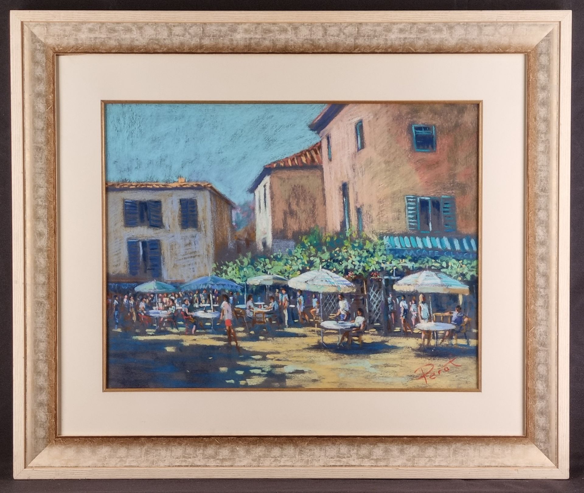 Original Framed Pastel Painting by Perot