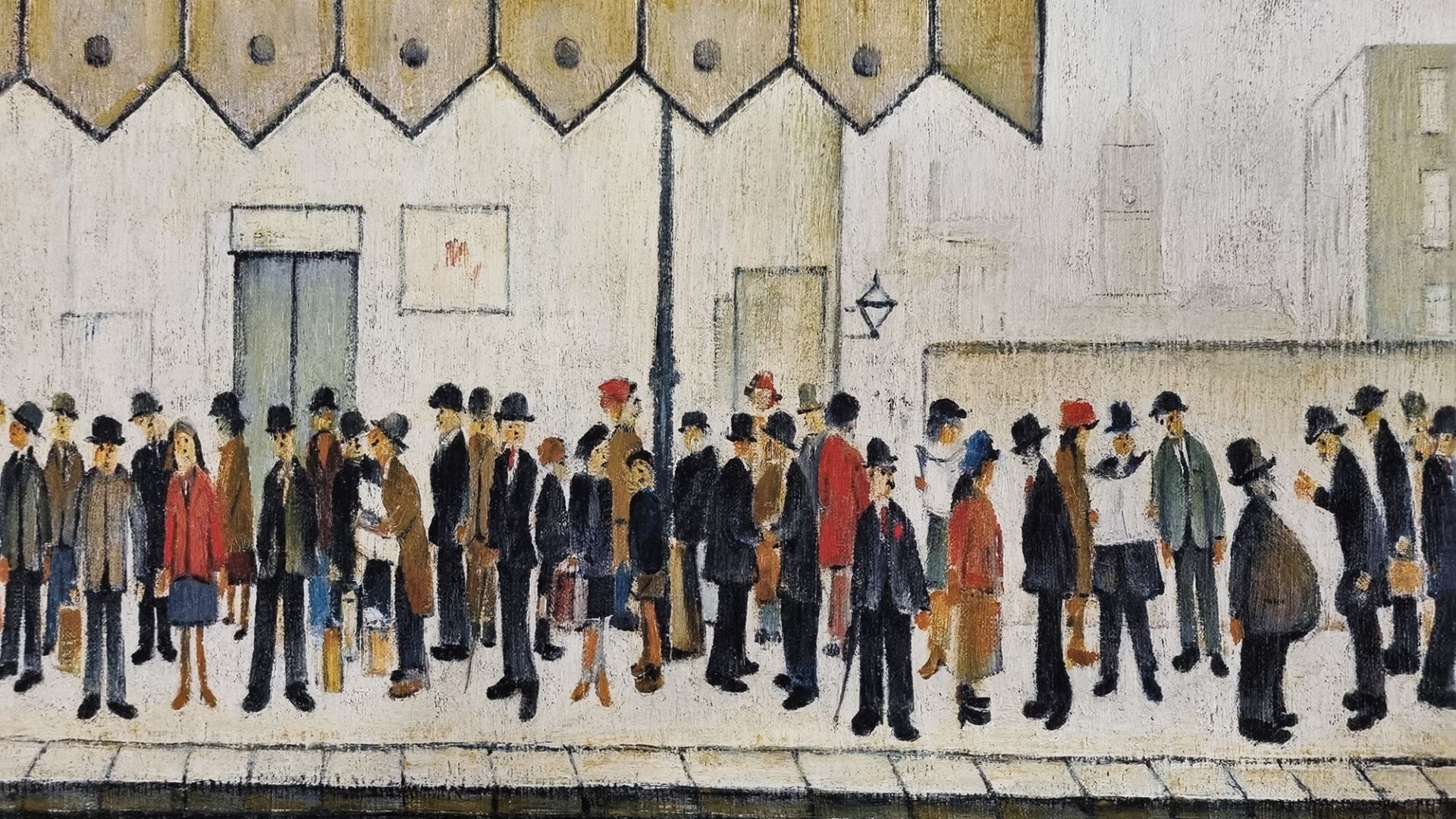 L.S. Lowry Limited Edition ""The Railway Platform"" One of only 95 Published. - Image 4 of 7