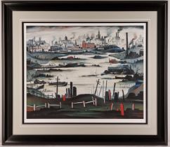 L.S. Lowry Very Rare Limited Edition One from a published Edition of only 35.