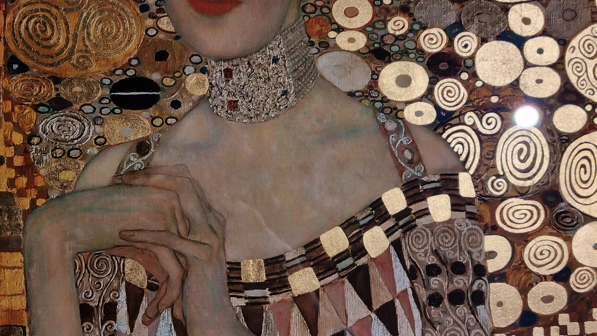 Gustav Klimt 22ct Gold Inlay ""Woman in Gold"" Limited Edition - Image 18 of 19