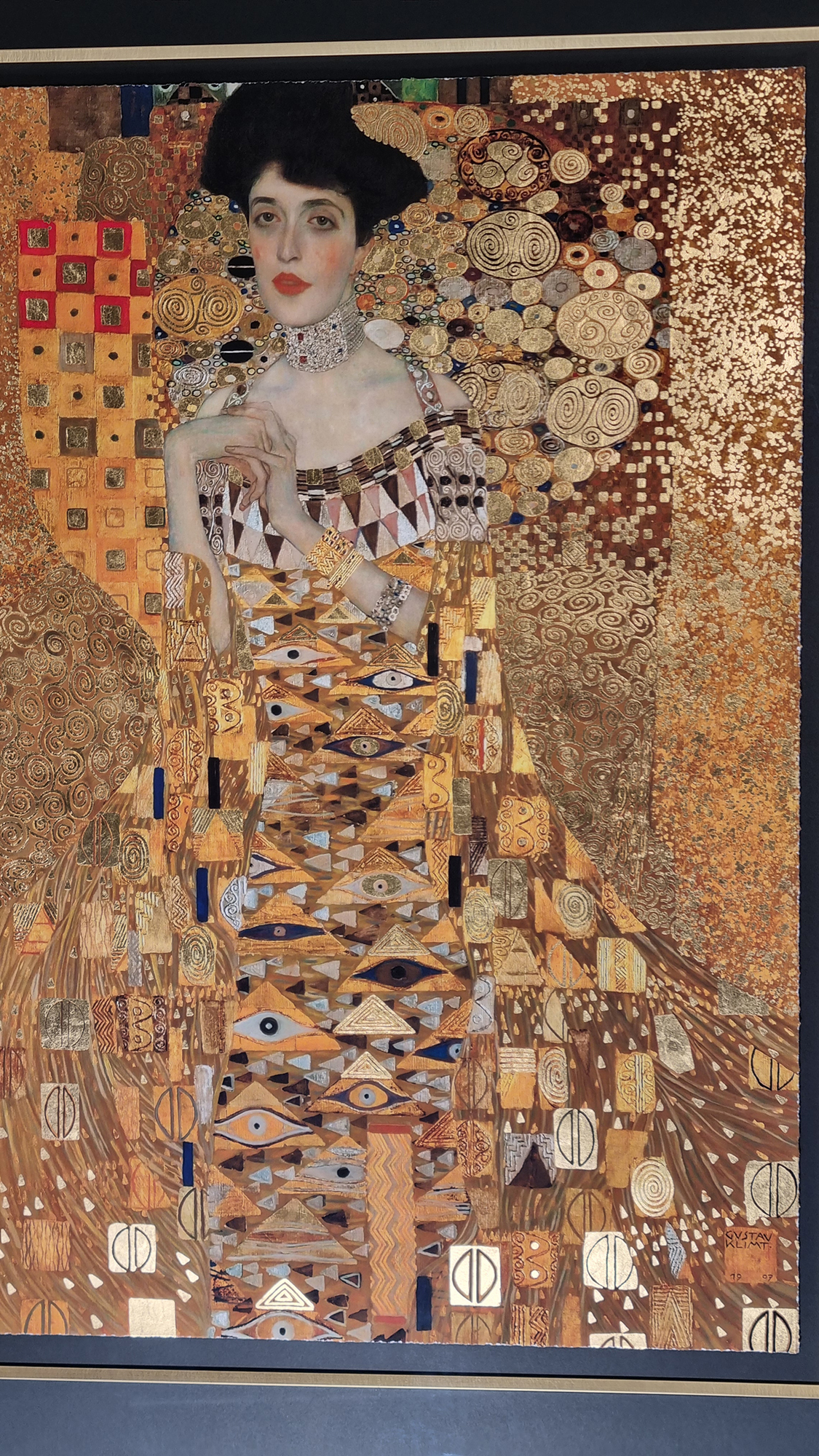 Gustav Klimt 22ct Gold Inlay ""Woman in Gold"" Limited Edition - Image 4 of 19