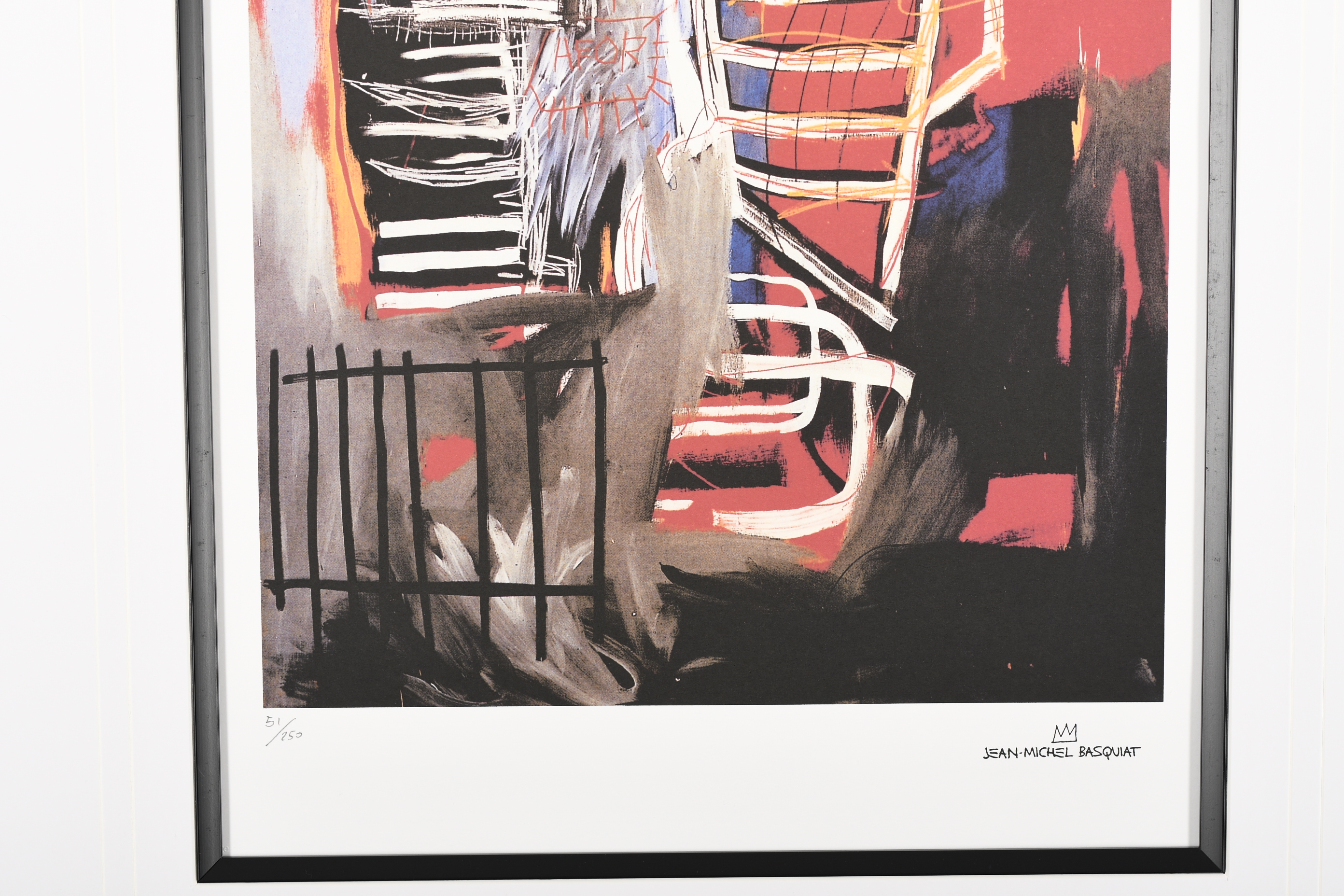 Jean-Michel Basquiat Lithograph Limited Edition - Image 6 of 7