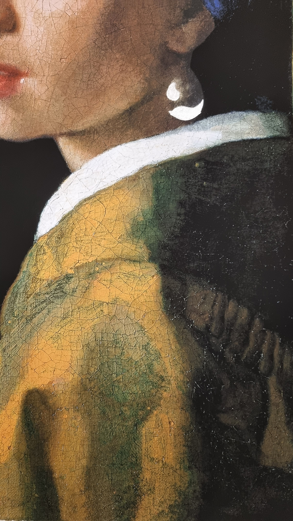 Johannes Vermeer 'Girl with a Pearl Earring' Platinum Leaf Rare Limited Edition - Image 4 of 9