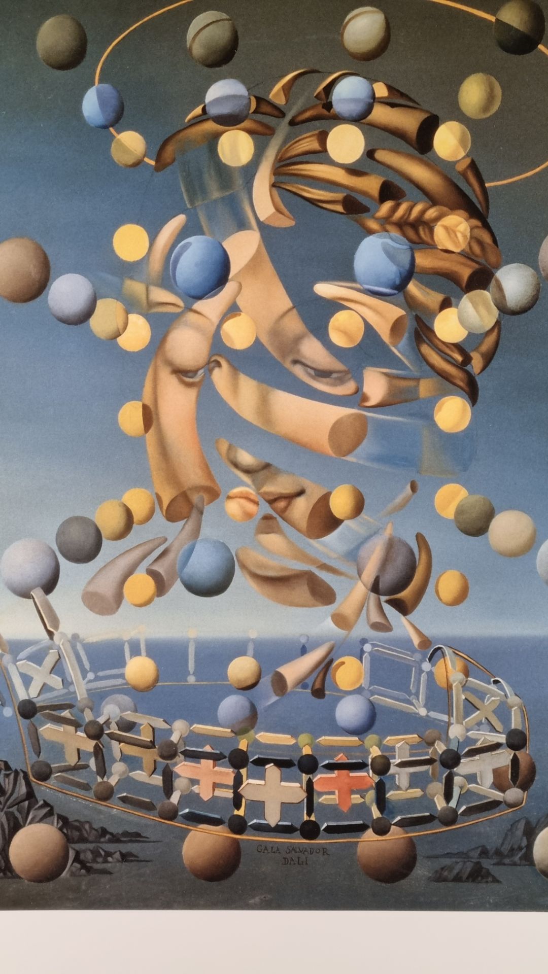 Salvador Dali "The Maximum Speed of Raphael's Madonna, 1954" - Image 5 of 6