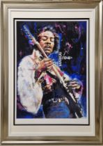Sidney Maurer Limited Edition. Jimi Hendrix.