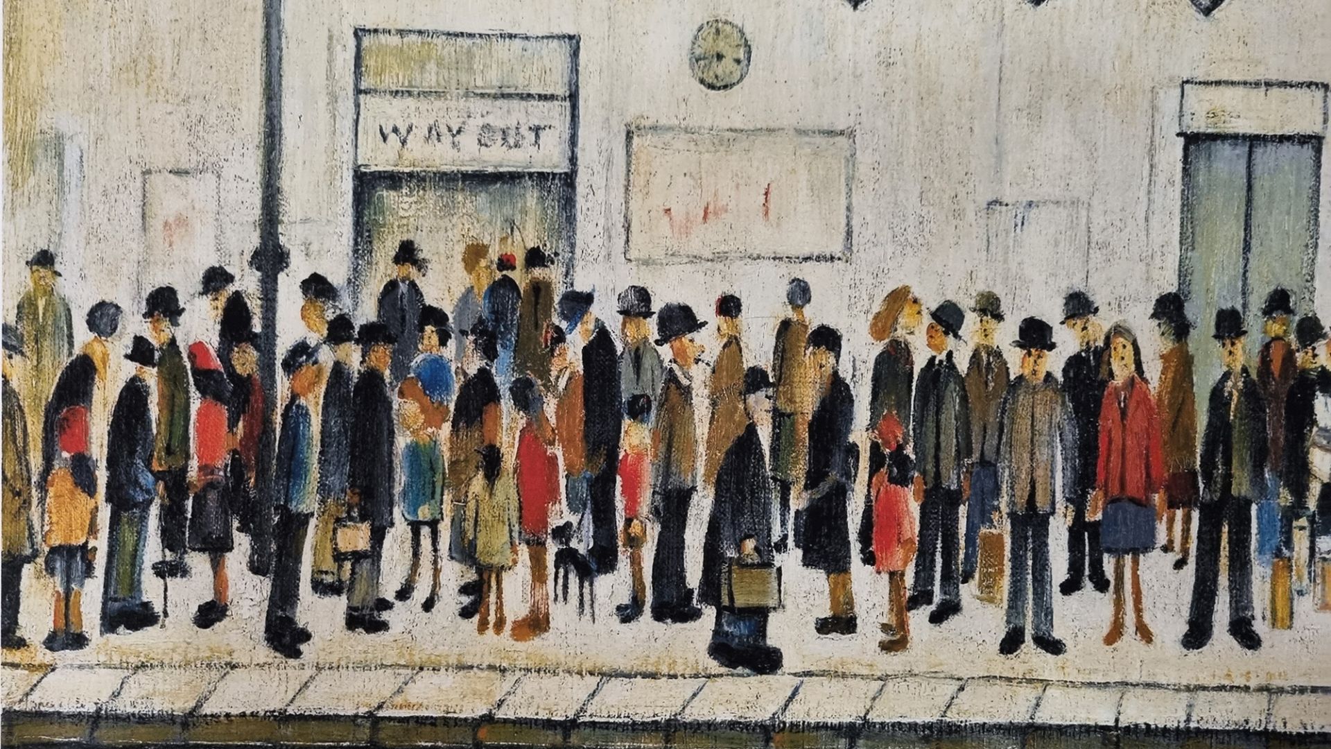 L.S. Lowry Limited Edition ""The Railway Platform"" One of only 95 Published. - Image 6 of 7