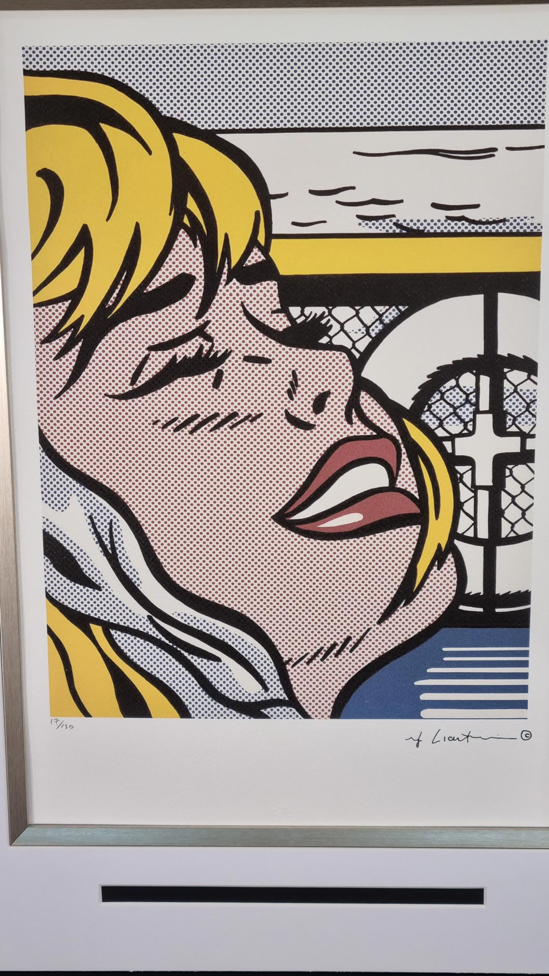 Roy Lichtenstein Limited Edition Silkscreen - Image 2 of 3