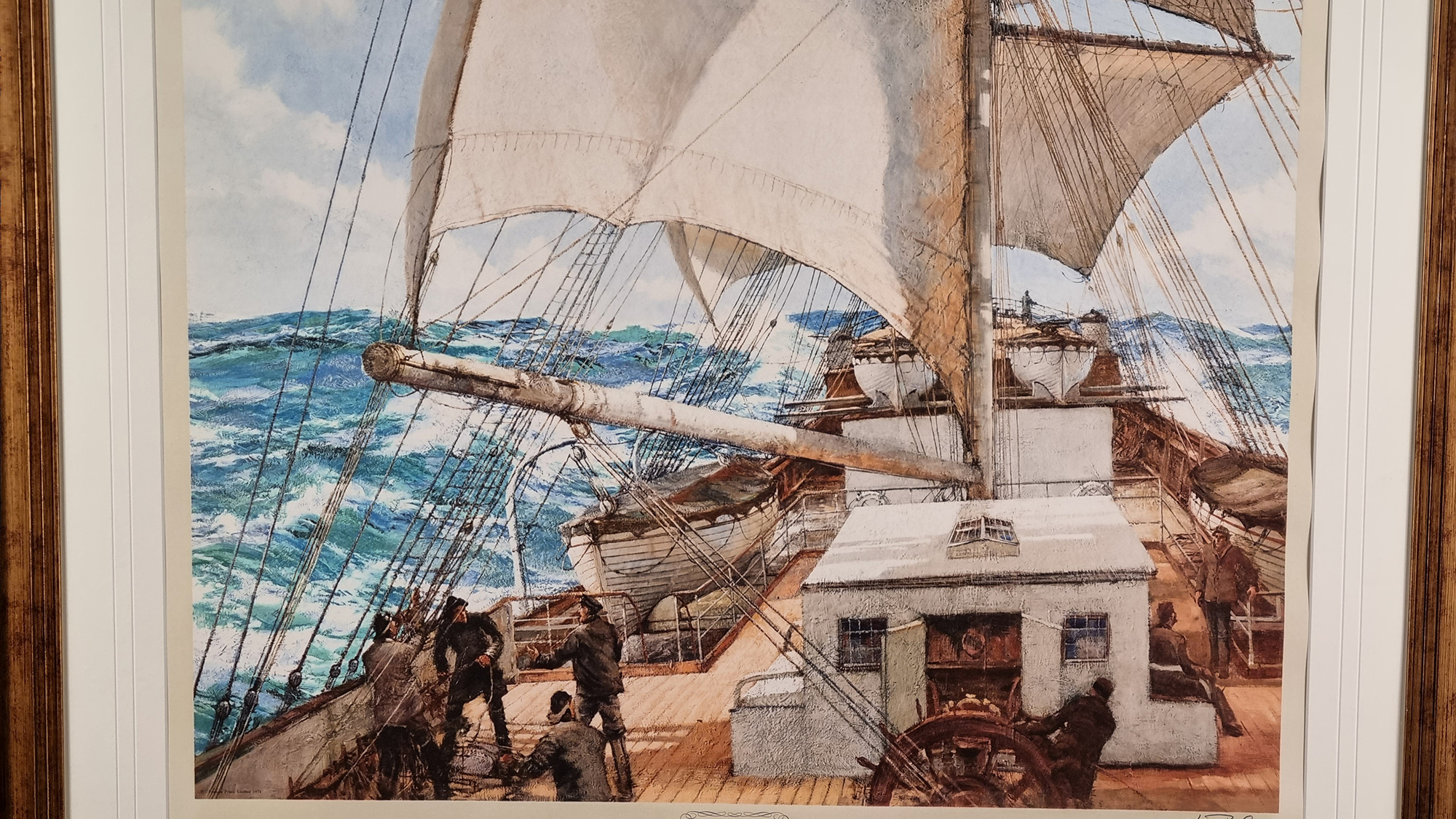 Rare Limited Edition by the Late Montague Dawson - Image 2 of 7