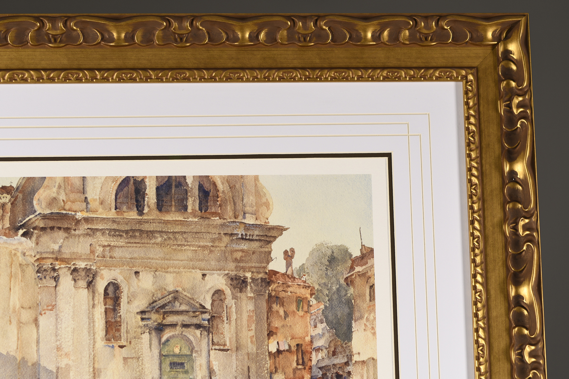 Sir Russell Flint Limited Edition "Campo San Trovaso, Venice" - Image 7 of 9