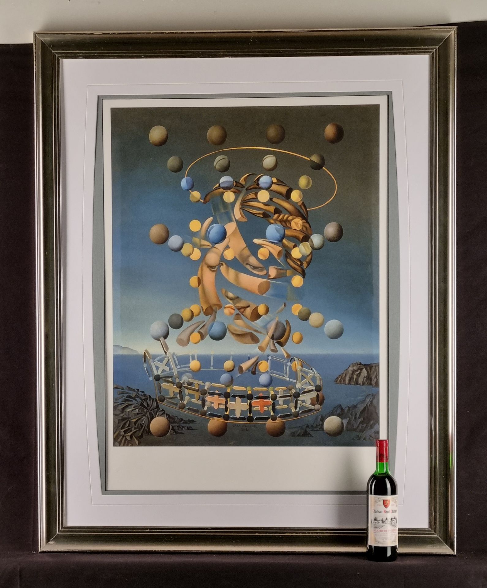 Salvador Dali "The Maximum Speed of Raphael's Madonna, 1954" - Image 2 of 6